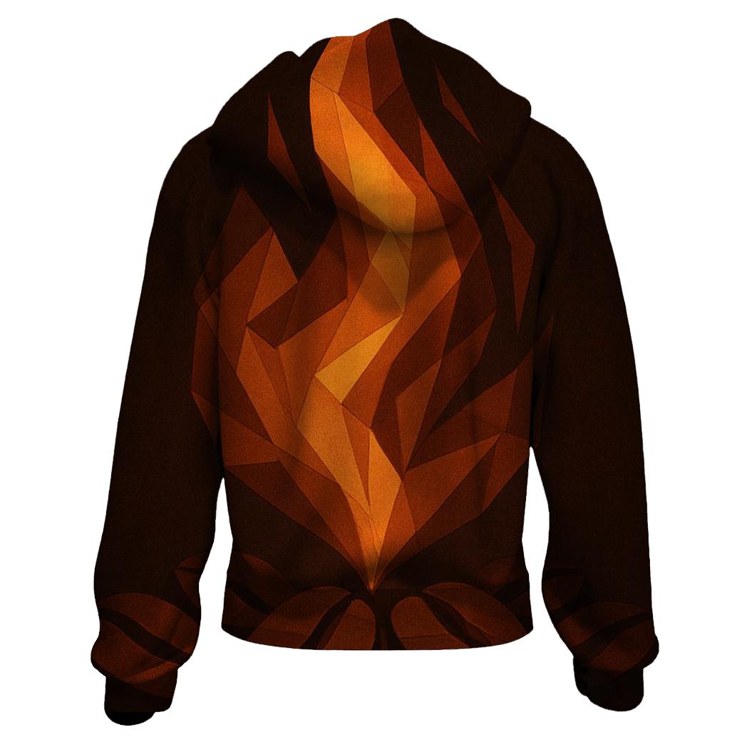 Copper Roast Flame designer hoodies