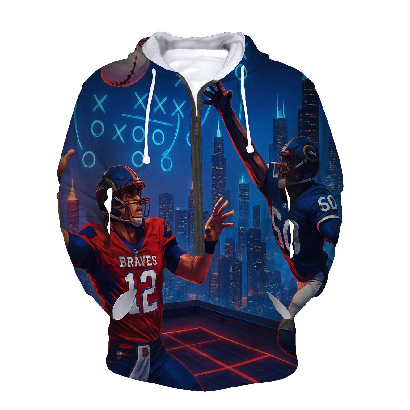 Skyline Stadium Braves Vs Cubs Showdown hoodie trends