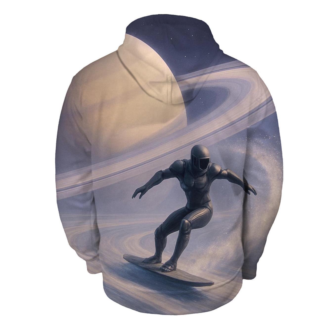 Saturn Rings Surf Session heavyweight hoodies