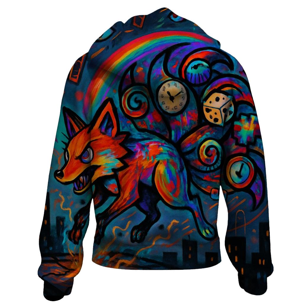 Chaos Juggler Fox lightweight hoodies
