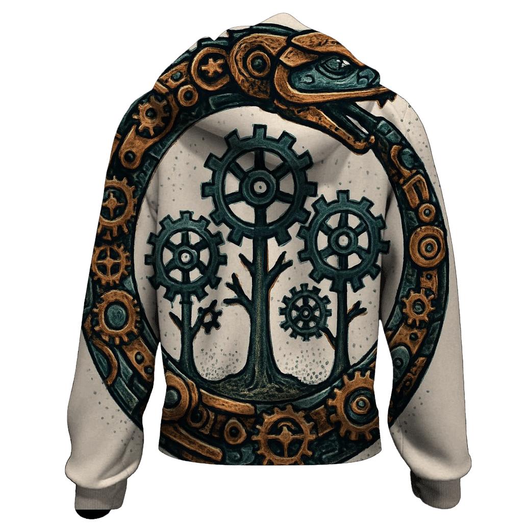 Clockwork Forest Ouroboros hoodie styles