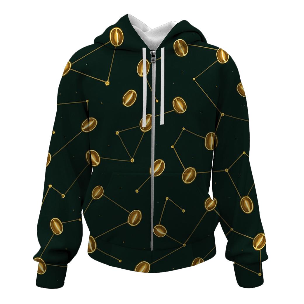 Emerald Bean Constellation custom hoodies