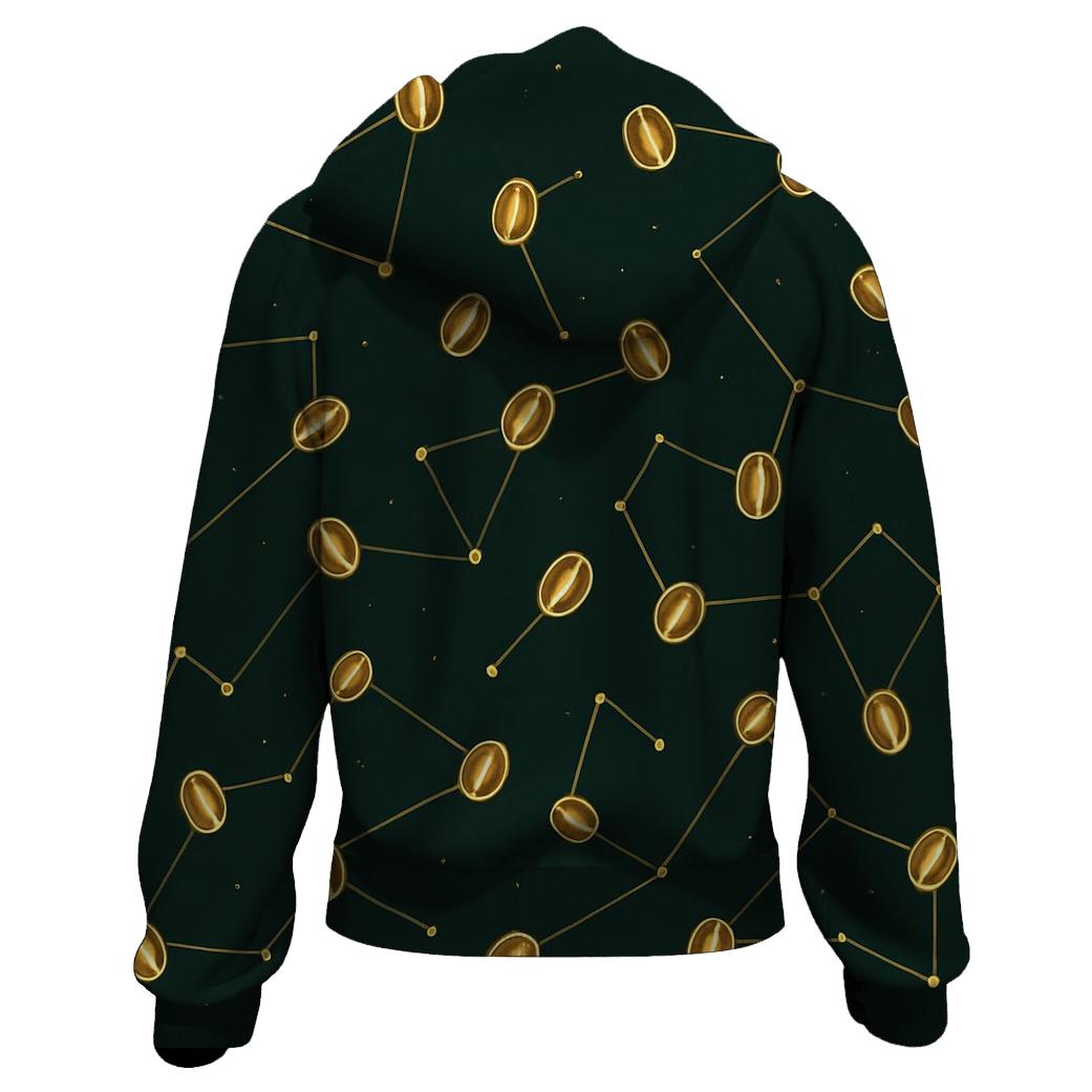 Emerald Bean Constellation custom hoodies