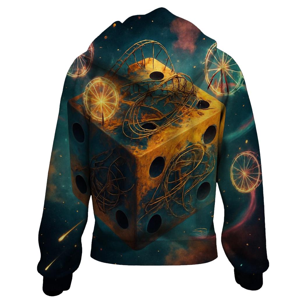 Dice Planet Carnival graphic hoodies