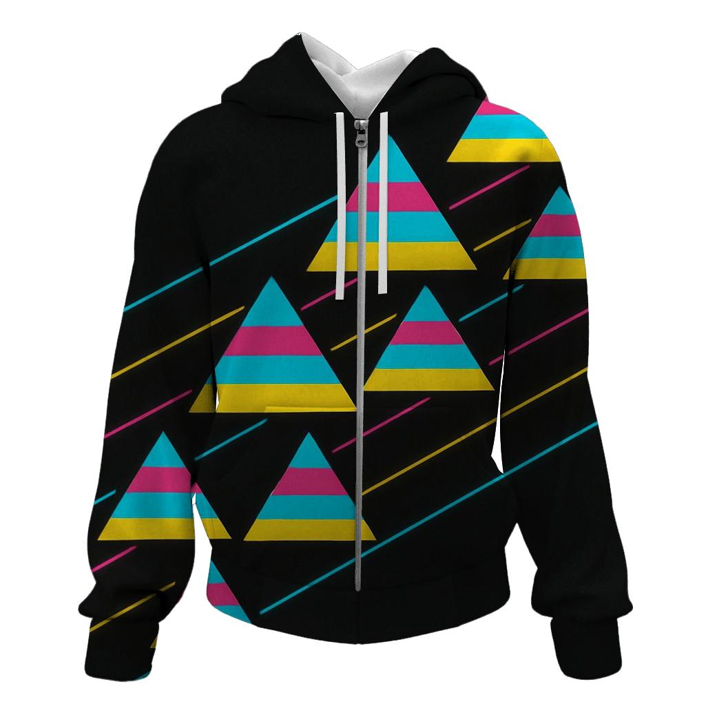 Laser Triangle Parade hoodies fashion