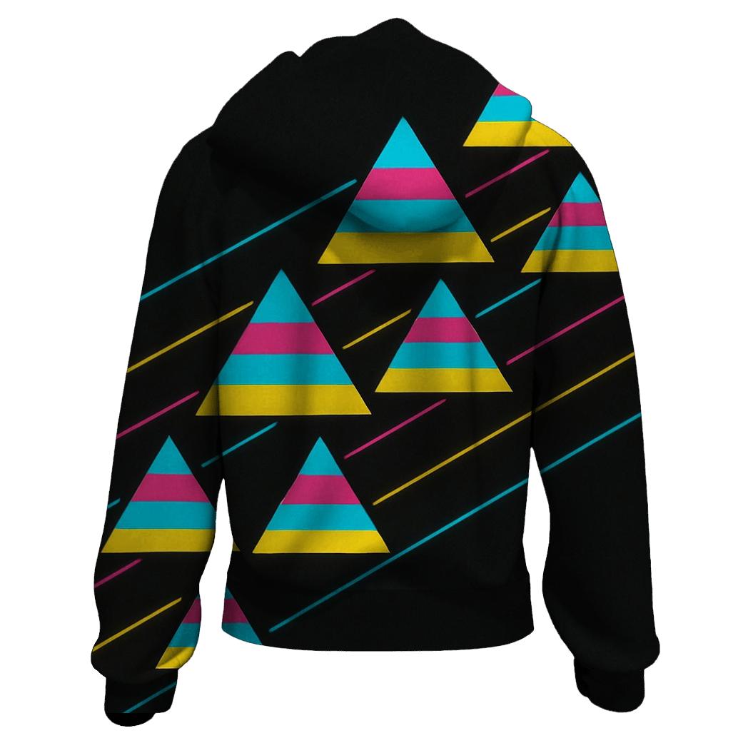 Laser Triangle Parade hoodies fashion
