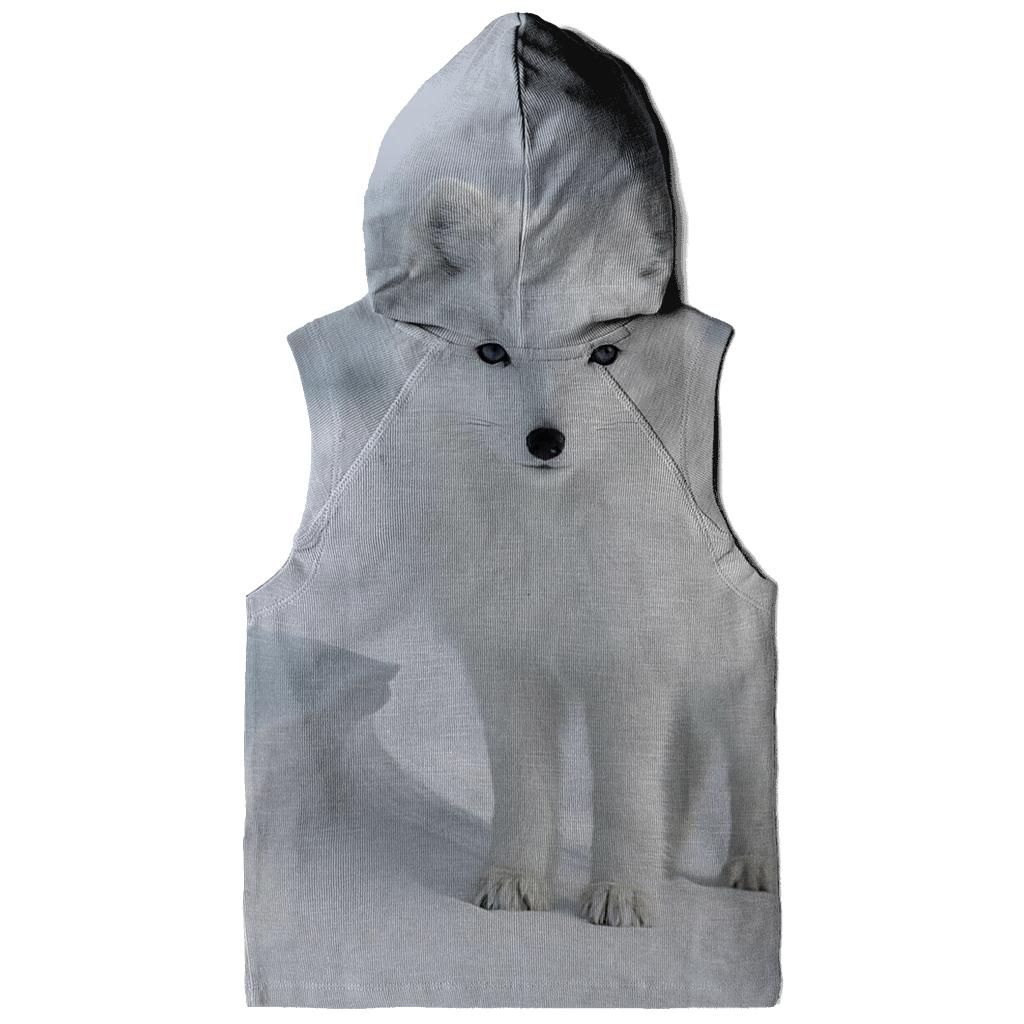Arctic Fox On Wind Carved Ridge hoodie styles