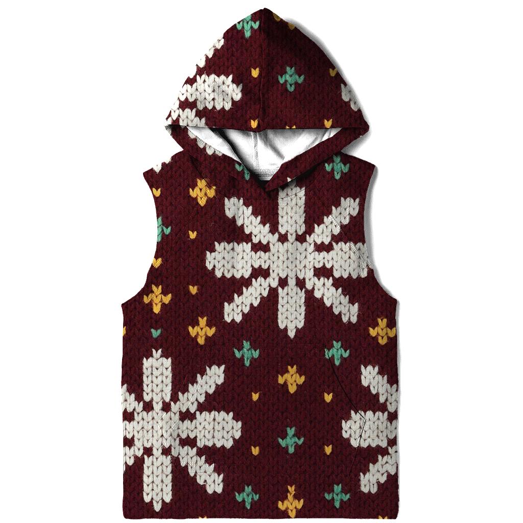 Glistening Snowflake Ladder Design graphic hoodies