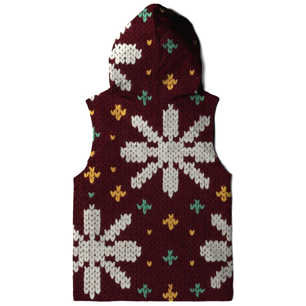 Glistening Snowflake Ladder Design graphic hoodies