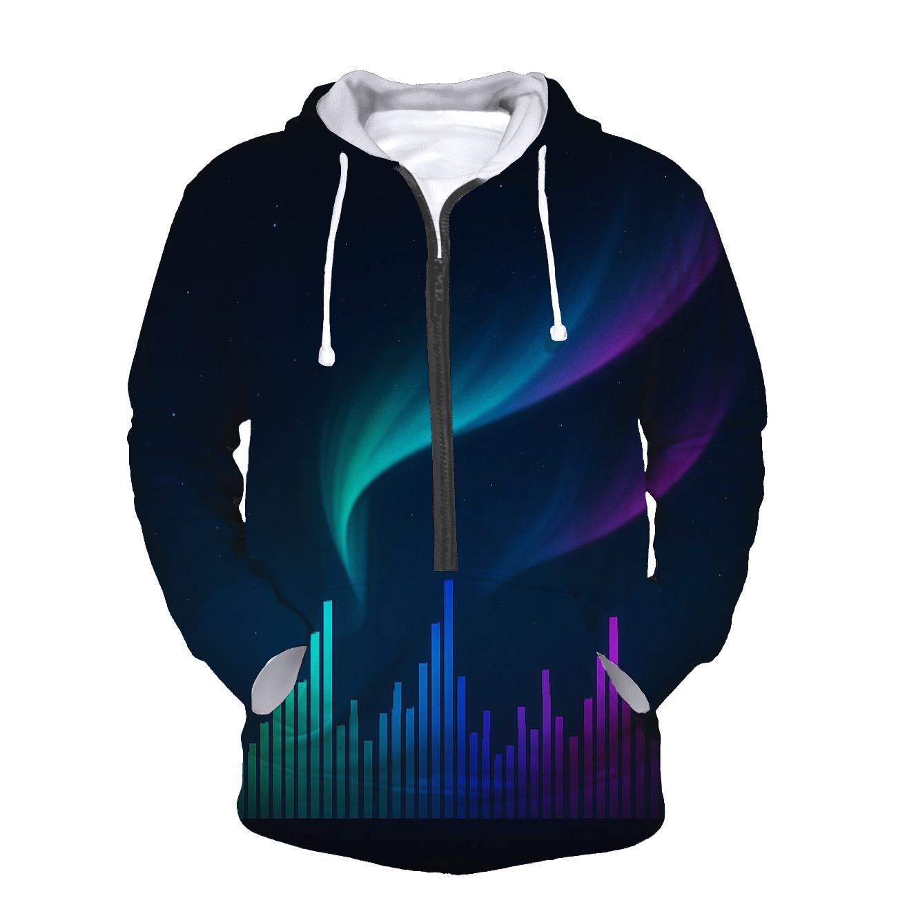 Aurora Equalizer Horizon hoodie styles