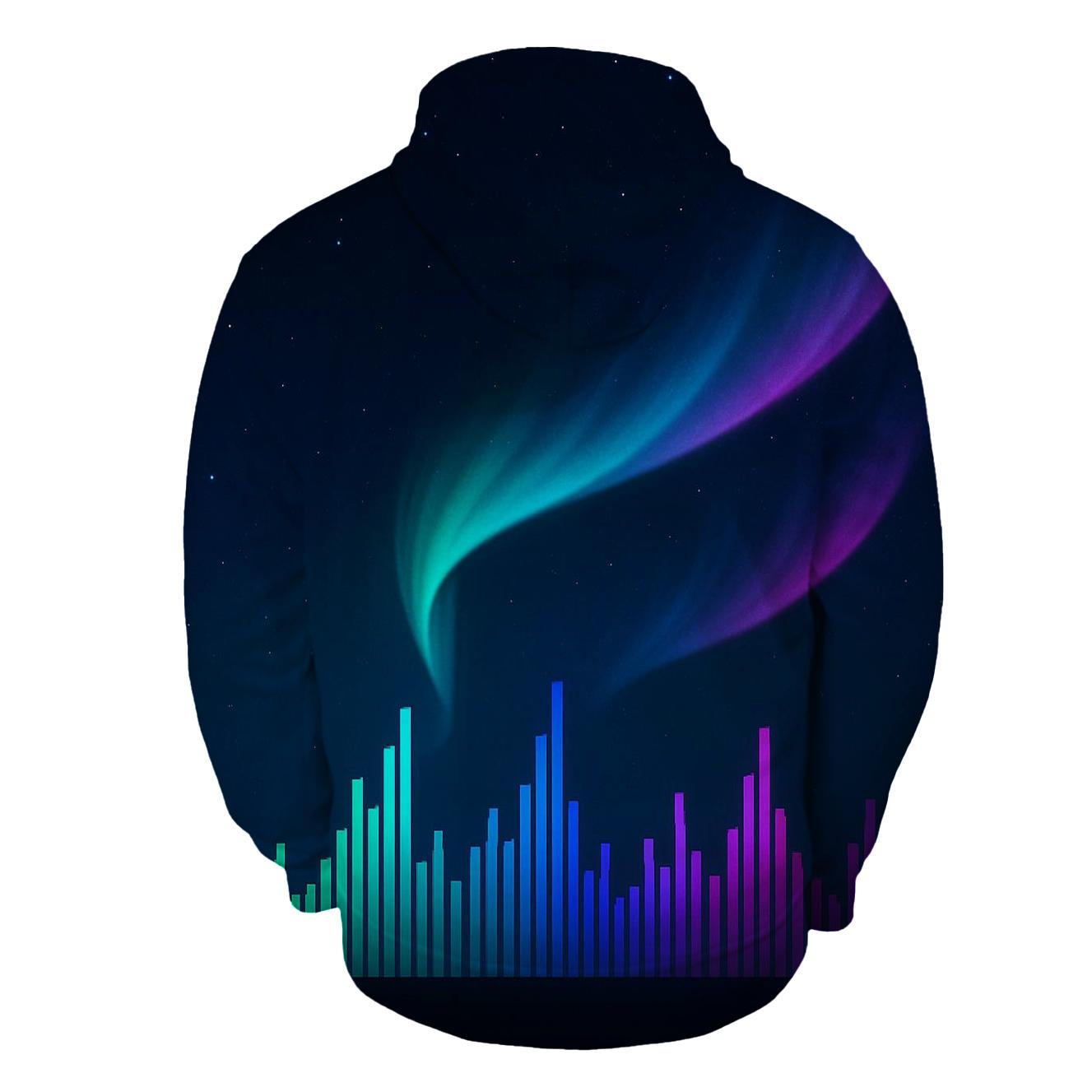 Aurora Equalizer Horizon hoodie styles