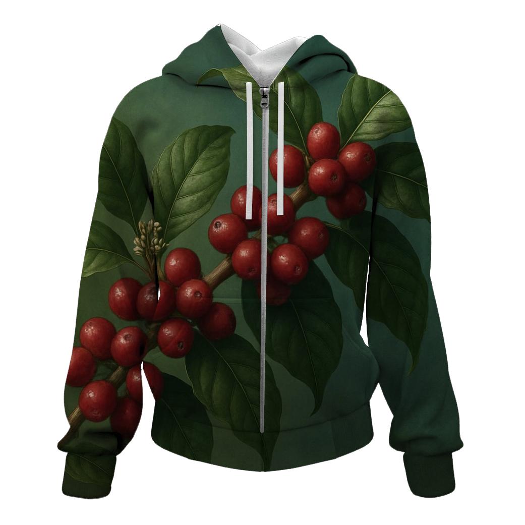 Forest Cherry Cluster hoodies fashion
