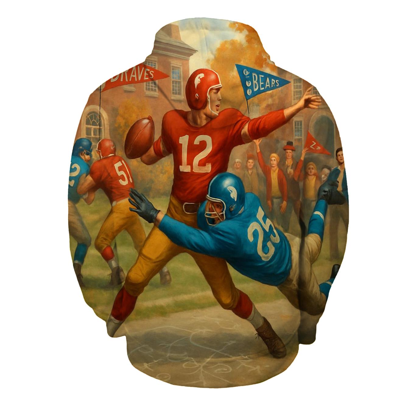 Campus Rivalry Scrimmage Braves Vs Cubs pullover hoodies