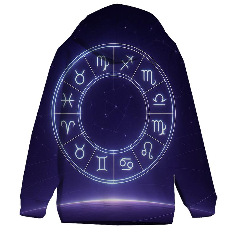Galactic Zodiac Wheel Horizon hoodies fashion