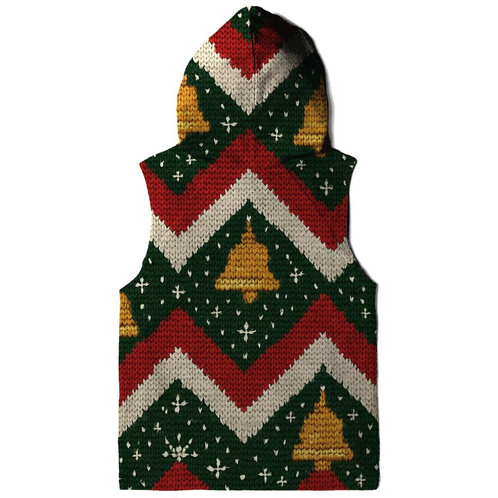 Jingle Bell Zigzag Ribbon Design graphic hoodies