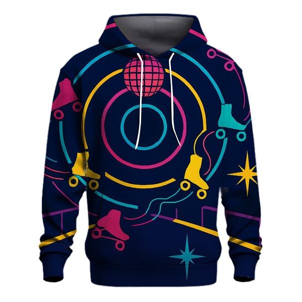 Neon Roller Rink Echo hoodie trends