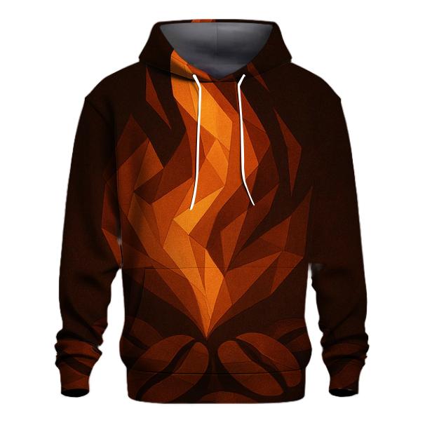 Copper Roast Flame heavyweight hoodies