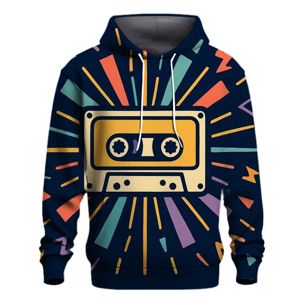 Retro Cassette Sunburst hoodie styles