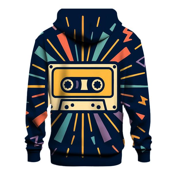 Retro Cassette Sunburst hoodie styles