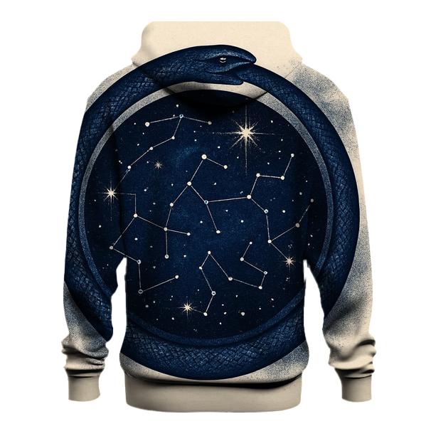 Celestial Circuit Ouroboros lightweight hoodies