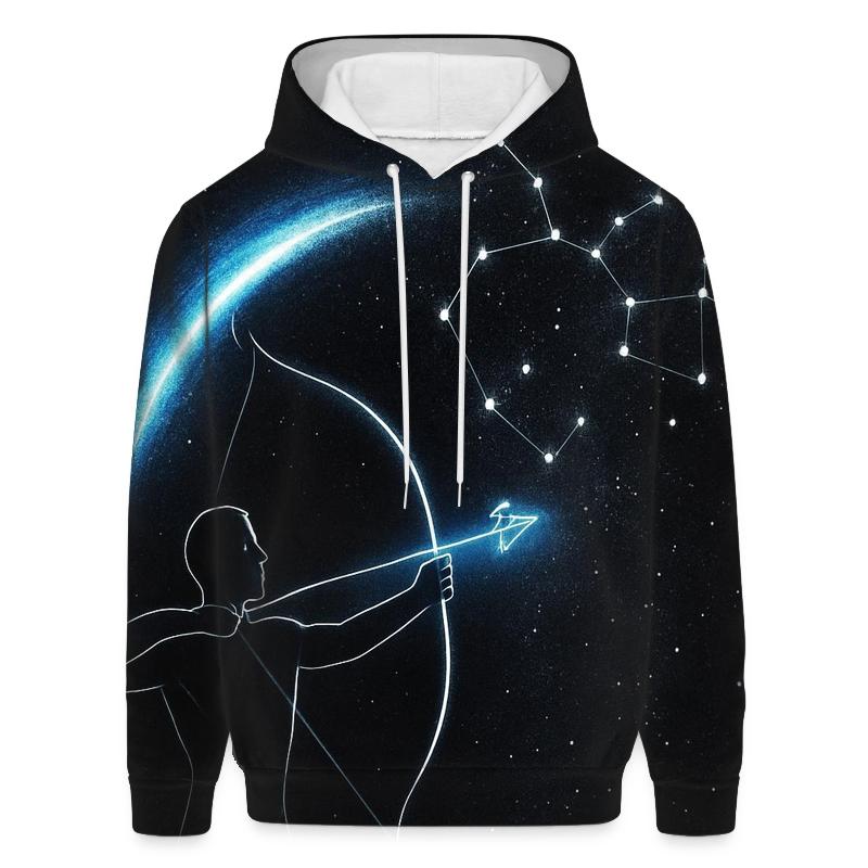 Sagittarius Cosmic Archer Trail hoodies fashion