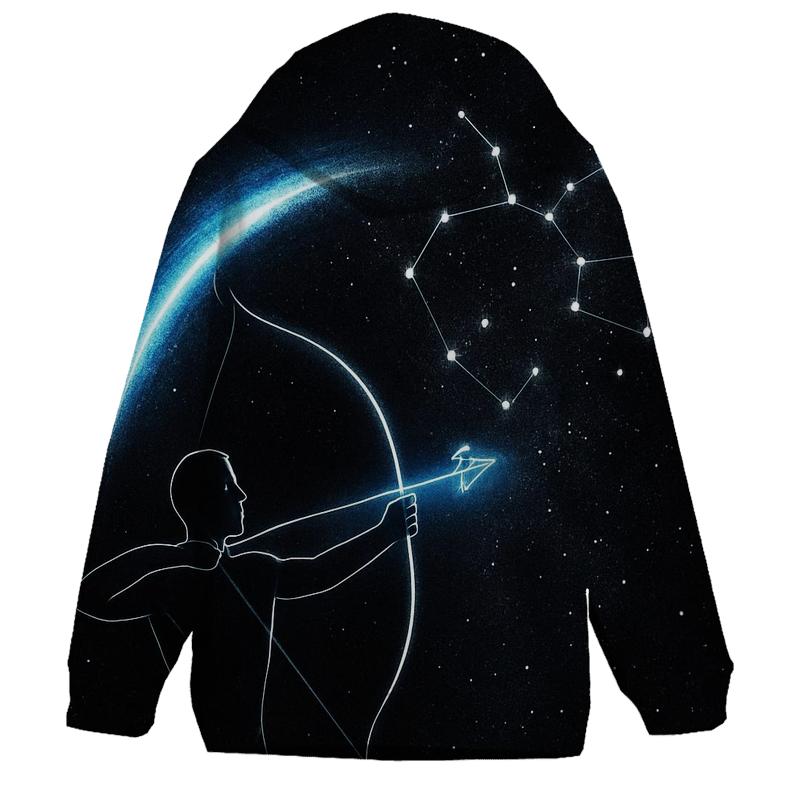 Sagittarius Cosmic Archer Trail hoodies fashion