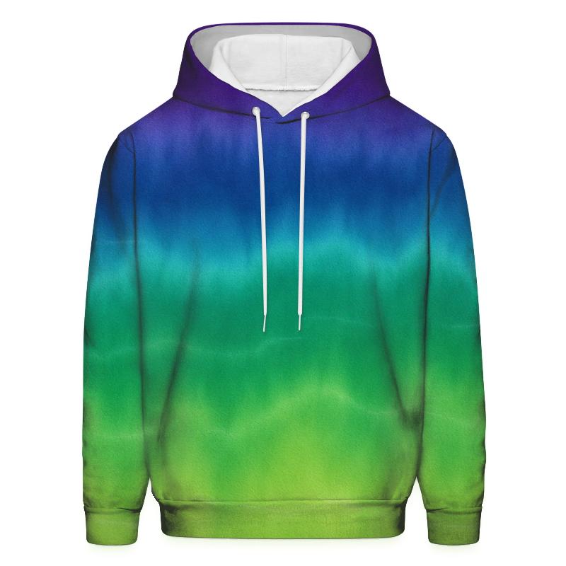 Aurora Horizon Stripe Fade graphic hoodies