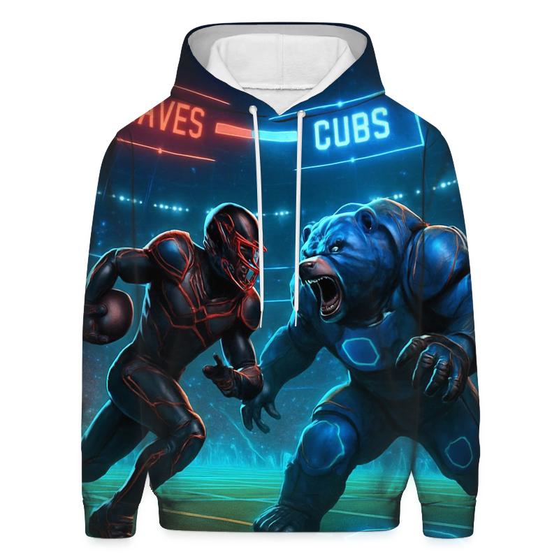 Dome Of Roaring Rivalry embroidered hoodies