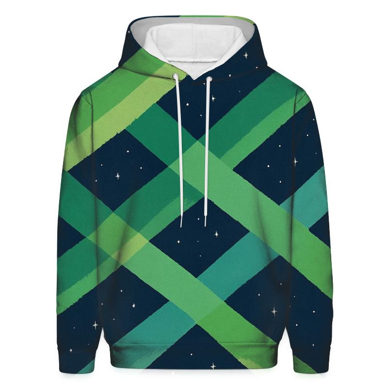 Aurora Ribbon Lattice hoodie designs