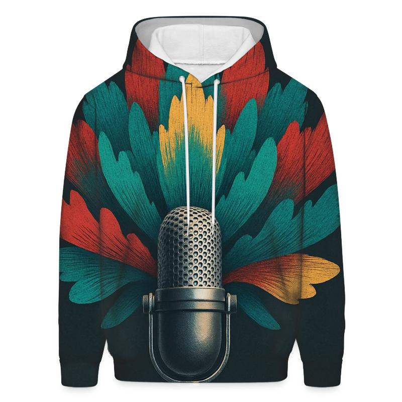 Chromatic Microphone Bloom hoodie trends