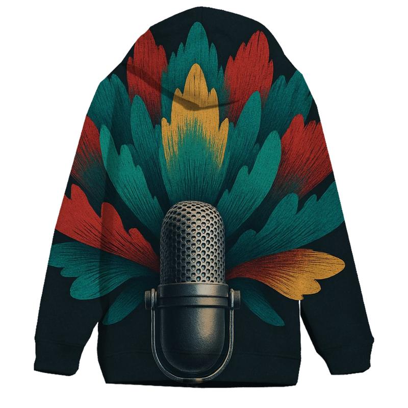 Chromatic Microphone Bloom hoodie trends