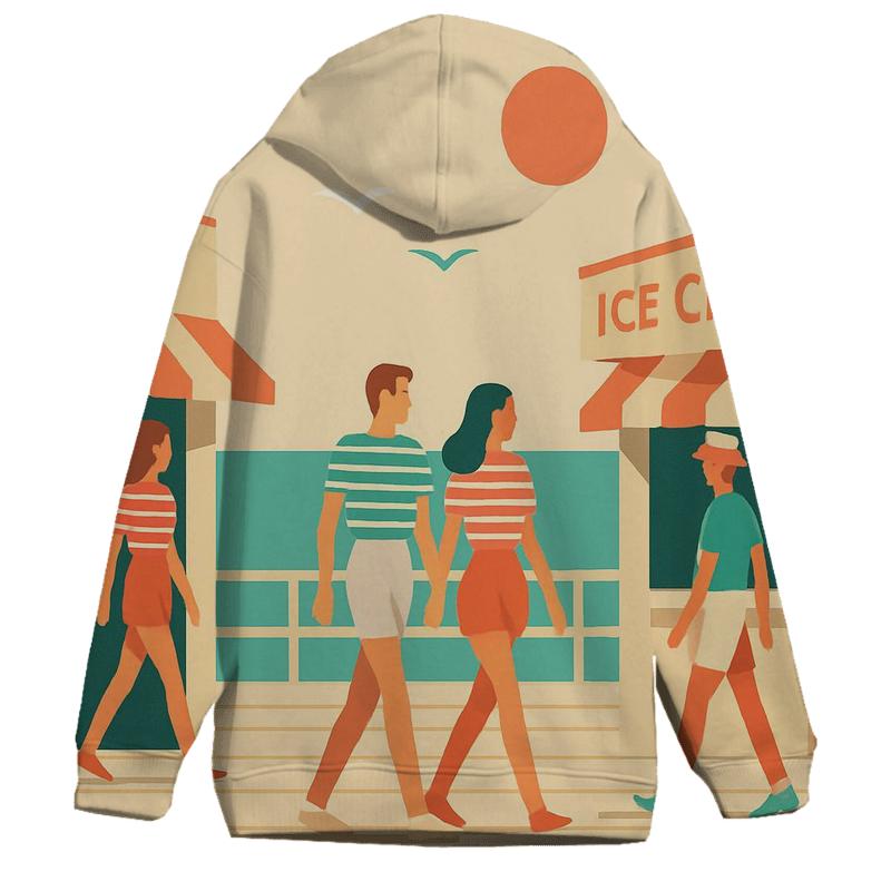Seaside Boardwalk Stroll hoodie trends