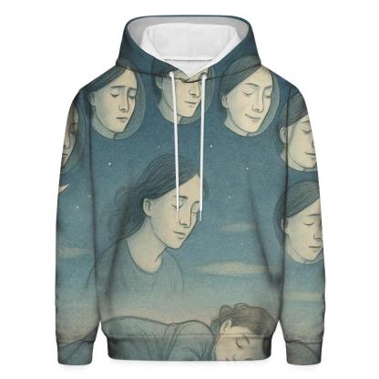 Moon Phases Of Her Unseen Emotions hoodie designs