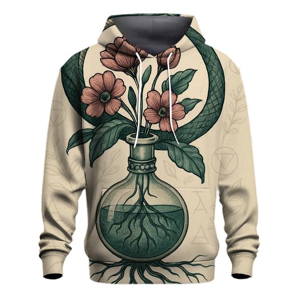 Alchemical Garden Ouroboros lightweight hoodies