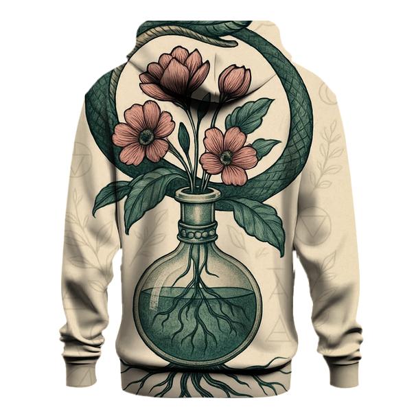 Alchemical Garden Ouroboros lightweight hoodies