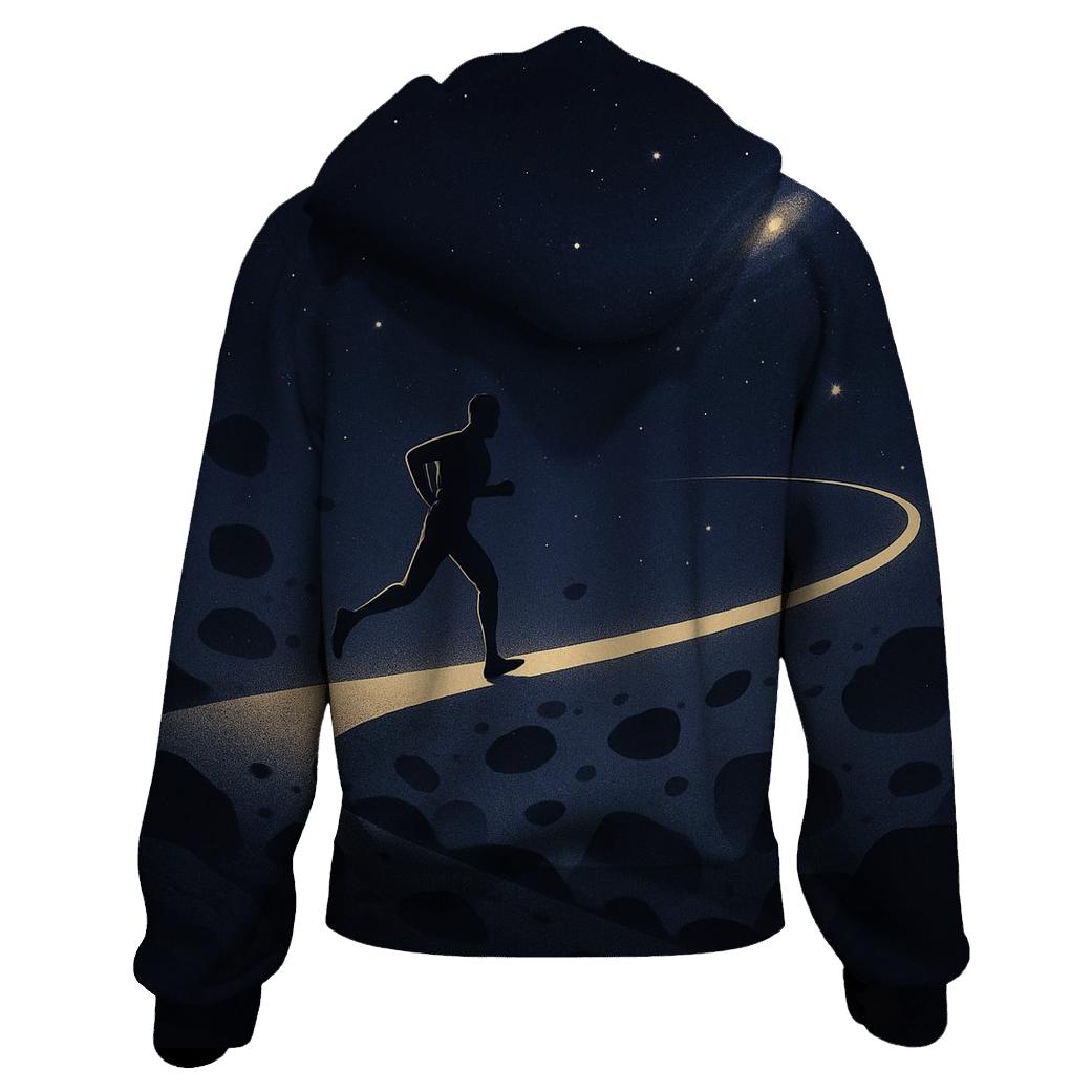 Starlight Marathon Trail printed hoodies