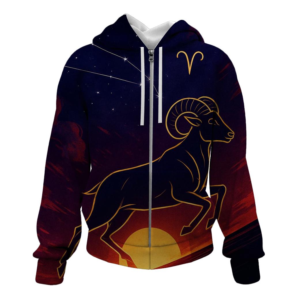 Aries Solar Ram Ascension heavyweight hoodies