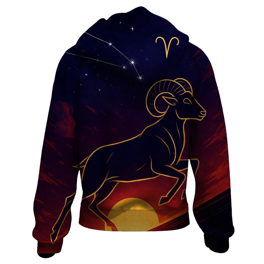 Aries Solar Ram Ascension heavyweight hoodies