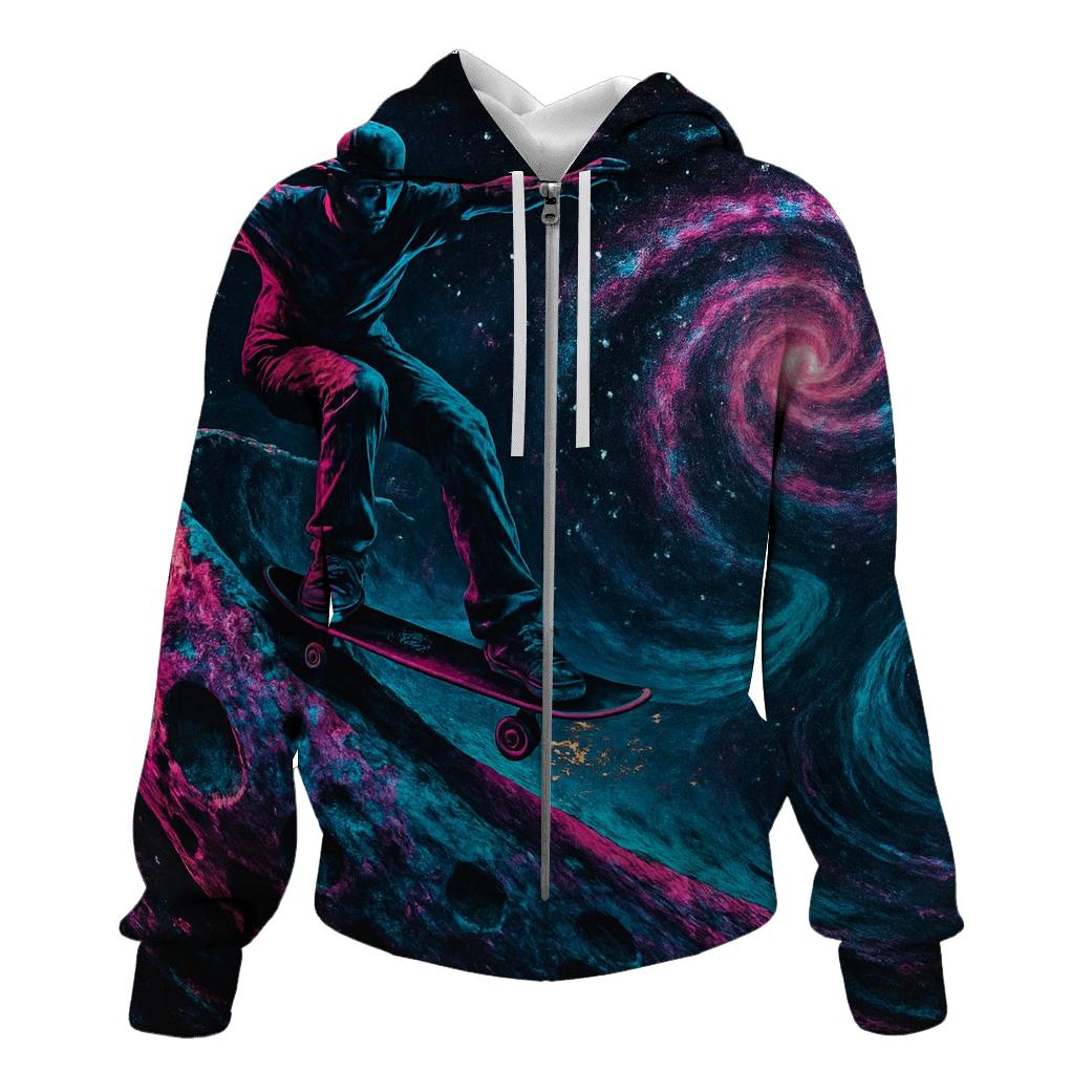Cosmic Skatepark Flow hoodies fashion
