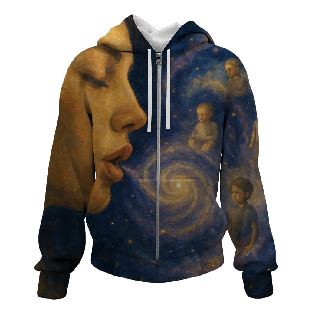 Galaxy Within Her Gentle Lullaby hoodie trends