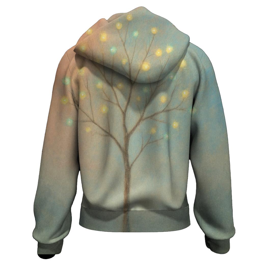 Whispering Tree Of Dawn pullover hoodies