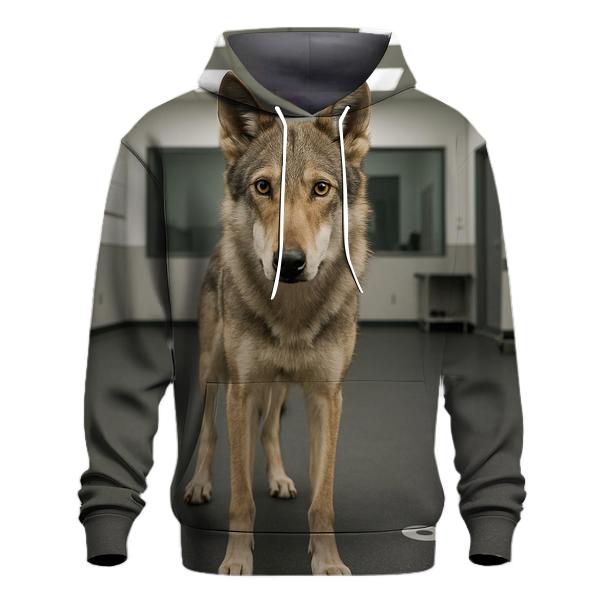 Saarloos Wolfdog In Controlled Behavior Study hoodies fashion