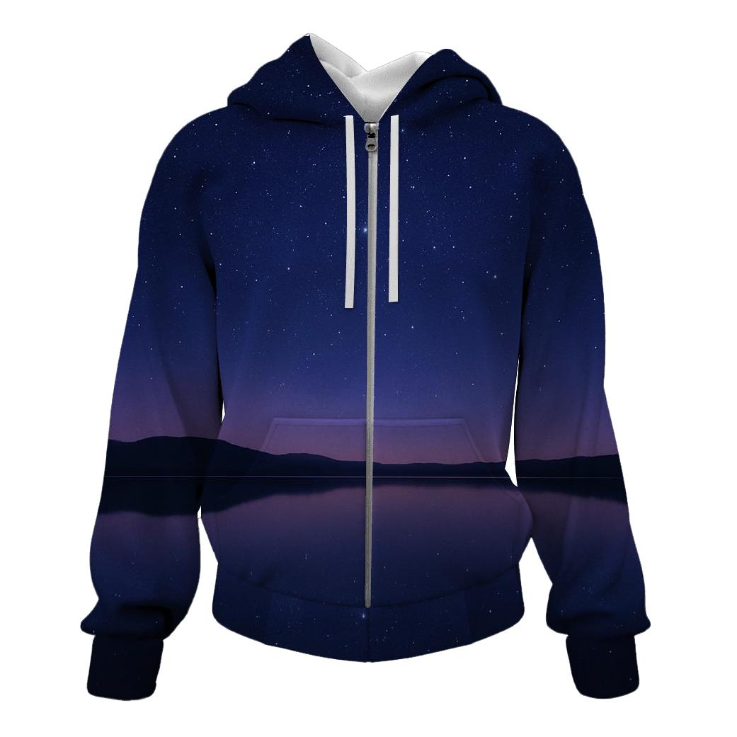 Celestial Stillwater Mirror premium hoodies