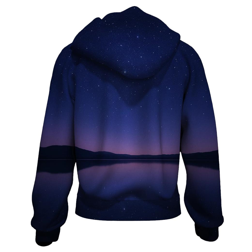 Celestial Stillwater Mirror premium hoodies