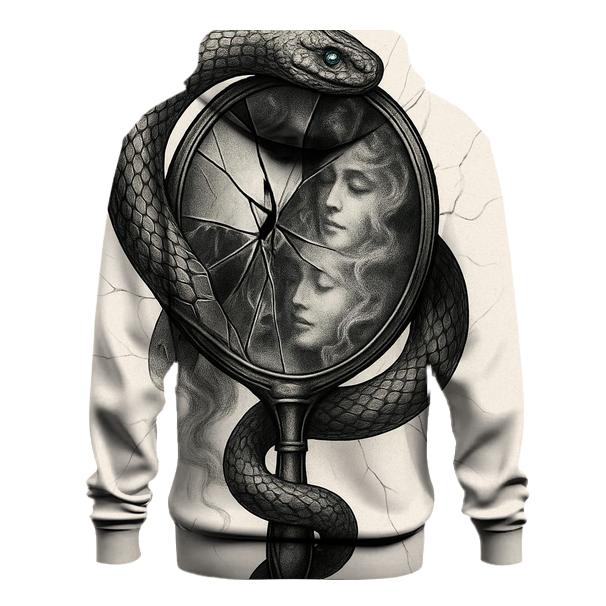 Broken Mirror Ouroboros hoodies fashion