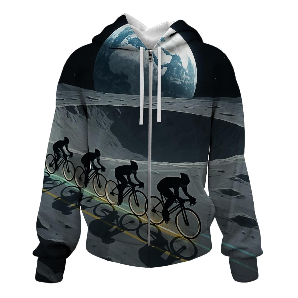 Lunar Cycling Circuit premium hoodies