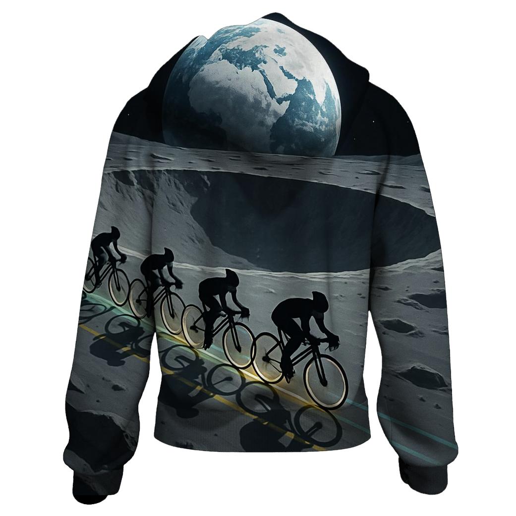 Lunar Cycling Circuit premium hoodies