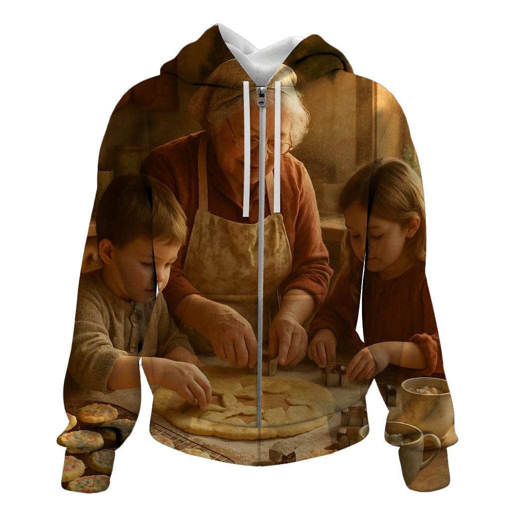 Grandmas Christmas Cookie Kitchen premium hoodies