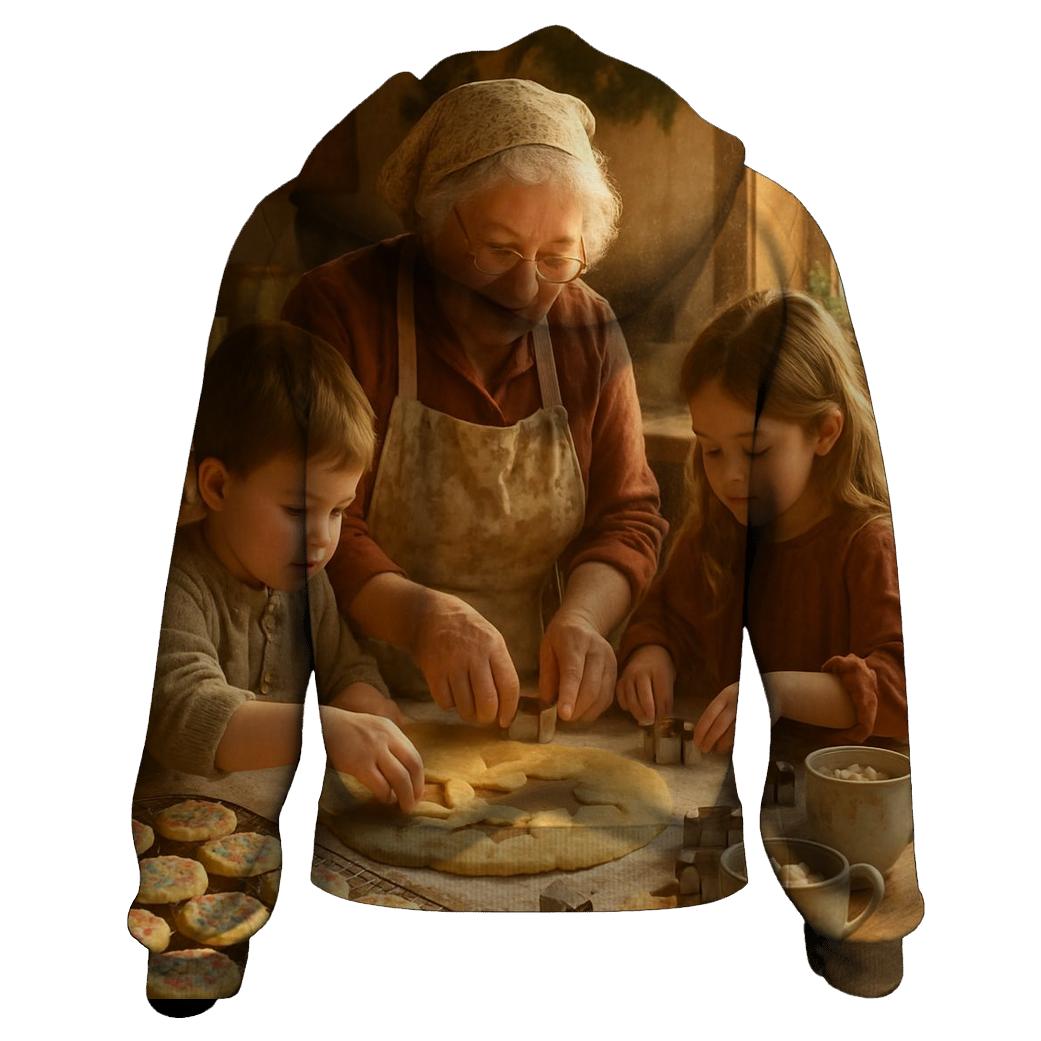 Grandmas Christmas Cookie Kitchen premium hoodies