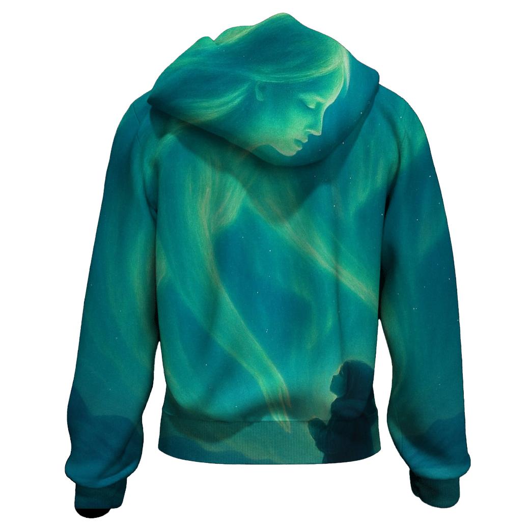 Aurora Of Her Protective Presence pullover hoodies